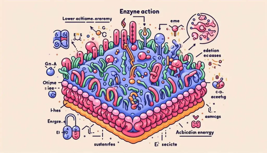 Exploring the Linkage of Biology with Other Fields Through Enzyme Action Visualization